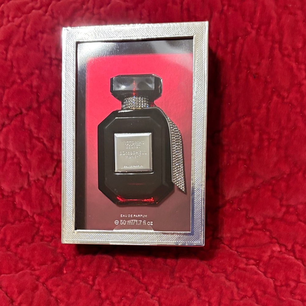 Victoria's Secret Perfume with Red and Silver Accents bombshell